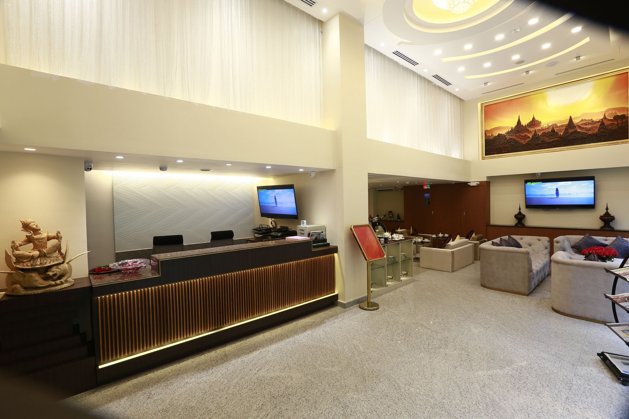 Rose Palace Hotel Yangon Bagian luar foto